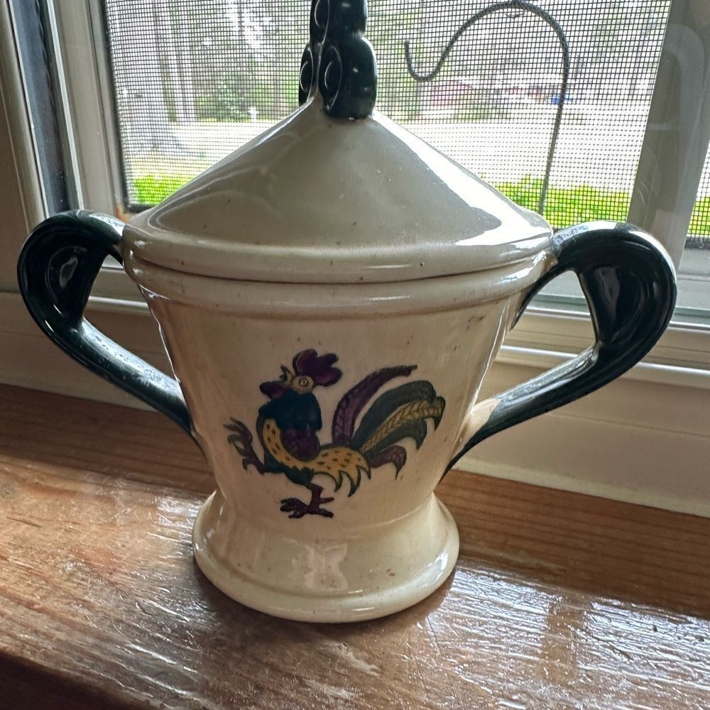 Vintage Poppytrail Sugar Creamer Salt and Pepper Shaker - Picture 2 of 6